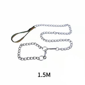 Bite constantly bite resistant dog chain Medium large dog pet dog chain Walk dog leash