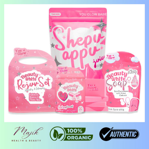 You Glow Babe | Shepu Appu Juice Beauty White Capsules Rejuv Set