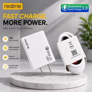 CCSSS: Realme Rapid Charger Adapter with Micro usb or type C Cable – Fast Charging Power Kit