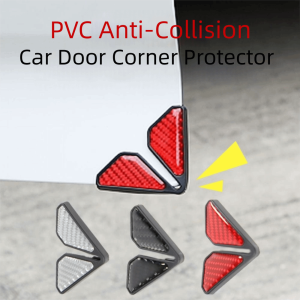 LOUISIS Thicken Sticker Car Door Anti-collision Stickers Universal Carbon Fiber Paint Surface Guard Sticker Thickened Door Corner Anti-scratch Protection Car Door Protection