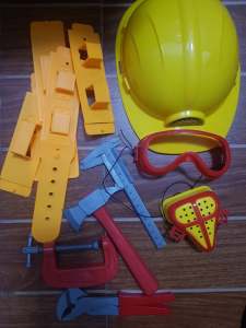 ENGINEER CONSTRUCTION HARDWARE TOOLS KIT PROFESSIONAL COSPLAY COSTUME