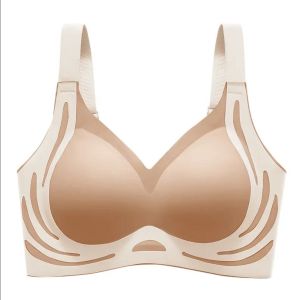 Maniyun บราไร้รอยต่อรองรับเนื้อนิ่มบราถ้วยที่คงที่สามารถปรับได้สปอร์ตบรา Comfort ชิ้นเดียว