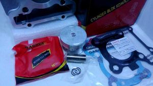 Blok Seher Cylinder Blok Komplit Piston Ring Seher Pen Pison Klip Set Boring Mio J Mio GT Soul GT 115 Xride Os Std Assy Nagoya