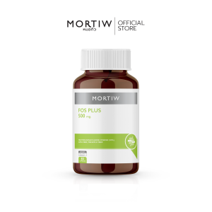 MORTIW หมอทิว FOS PLUS ดีท็อก ขับถ่าย ท้องผูก ปรับสมดุลการขับถ่าย detox ขับของเสียออกจากร่างกาย เอฟโอเอส พลัส 30 แคปซูล 500 mg.