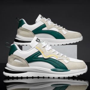 Sepatu Pria Sporty Desain Modern 100% Original Premium Quality Sneakers Pria Running Sport Olahraga Jogging Formal Bisnis Impor Berkualitas Mens Shoes Kasual Gaya Trendi Sepatu Pria Anti Slip New Model Kekinian -SP-06