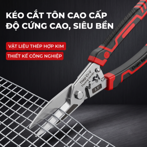【FREESHIP】Kéo Cắt Đa Năng Thép CR-V 8.5 inch Cắt Dây Điện Tôn Thép Mỏng Kéo Chuẩn Công Nghiệp
