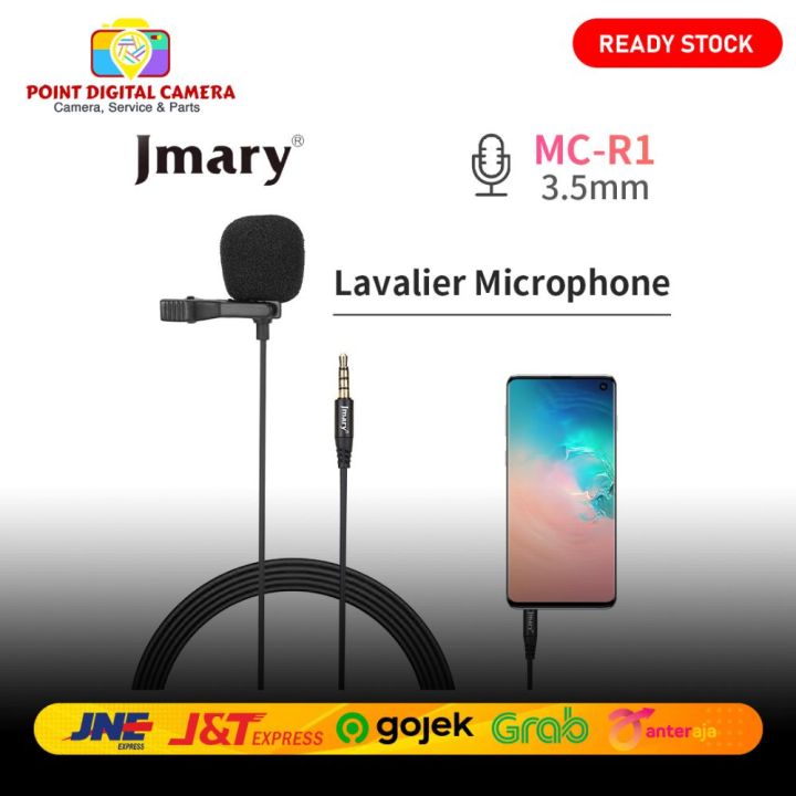 Jmary 3.5mm Lavalier Microphone MC-R1