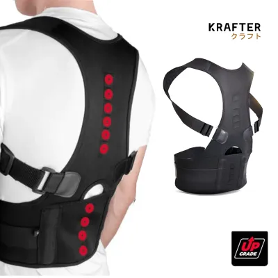 【LOCAL STOCK】New Adjustable Orthopedic back support / Shoulder Lumbar Support / Posture Corrector for Men and Women Back Posture Brace Clavicle Support Stop Slouching and Hunching