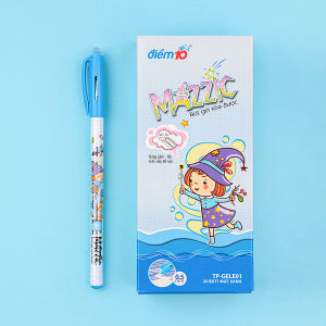 [Hàng chính hãng]  Hộp 20 bút gel nước xóa được Mazzic Thiên Long TP-GELE01 / GELE01 bay màu khi là ủi
