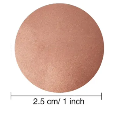 300 sheets/roll 2.50cm silver scratch Off sticker film self-adhesive Sticker Label