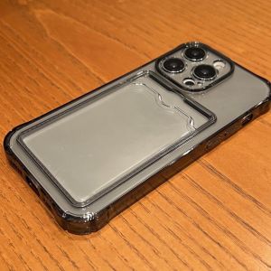 Clear Card Bag holder phone Case For Xiaomi Mi 11 Lite Redmi 9 9A 9C 9T 10 10A 10C Poco X3 NFC X3 GT M3 M2 Redmi Note 8 9 10 11 Pro 10S 11S 9S Mi 12 12s 12X Phone Case Card Slot Mini Pocket Wallet Cover