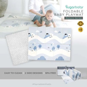Sugar Baby Foldable Baby Playmat Nature Karpet Lipat Matras Bayi