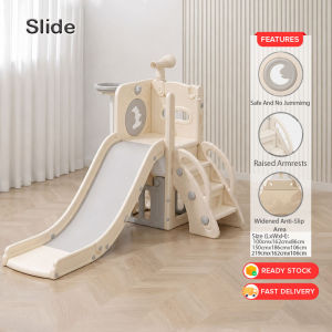 DREMEL Slide For Kids Playground Indoor Home Slide Kindergarten Playset Gelongsor Terowong With Swing Kanak Permainan