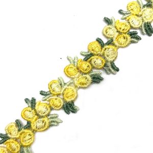 SWEET DIY แฮนด์เมด อุปกรณ์ตัดเย็บเสื้อผ้า ชุด การตกแต่ง สไตล์ประจำชาติ ปักดอกไม้ ตัดเย็บเสื้อผ้า ลูกไม้ งานลูกไม้ ลูกไม้โพลีเอสเตอร์