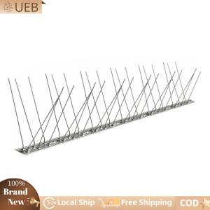 [Ueb Flagship Shop]Bird Spikes Easy To Install Arrow Pigeon Spikes Fence Kit 10 Feet Coverage for Keeping Small Crows and Woodpeckers Away