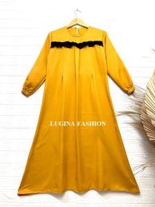 BAJU GAMIS ANAK DENORA DRESS M L XL