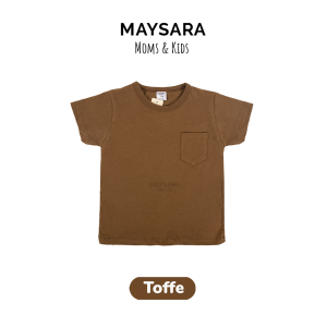 Kaos Anak Laki-Laki Perempuan Safa Kids Pocket Tee 1-5 Tahun