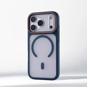 Luxury Translucent Matte Case For iPhone 18 17 16 Pro Max 15 Plus For Magsafe Wireless Charging Shockproof Cover Coque