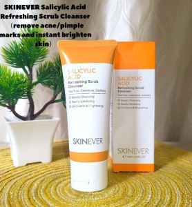 SKINEVER Salicylic Acid Facial Cleanser Oil Control Acne Treatment Brightening Skincare