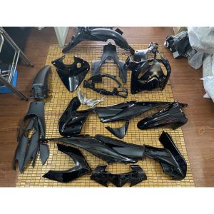 Bộ vỏ nhựa xe máy Wave RSX110 (2010-2012) hàng Việt Nam loại 1 màu Đen