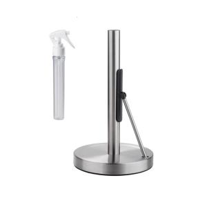 Đứng GiấY ĐứNg với thuốc xịt chai thép không gỉ mô cuộn giá giấy kim loại khăn lau định lượng cho sử dụng hàng ngày
