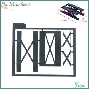 【The Warmheart】 Double-deck Vehicle Parking Frame Model For 1 64 Alloy Car Toy 3D Printed Garage Car Rack Scene Decoration Assembly Parts