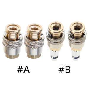 Versatile Locking Tire Air Chuck Heavy Duty Brass Air Chuck Suitable for Emergency Inflation During Long Trip