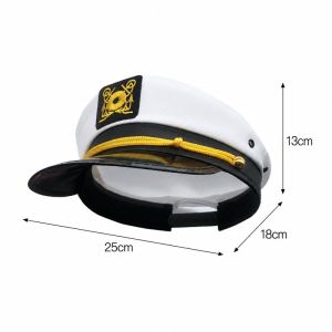 Universal Pilot Hat Aviation Cap For Cosplay Costume Party Decor Prop