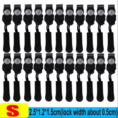 🔥Hot🔥50-1 Pcs Zipper Repair Kit Universal Instant Zipper Repair Replacement Zippers Sliding Teeth Rescue Zippers Head 3 Different Sies
