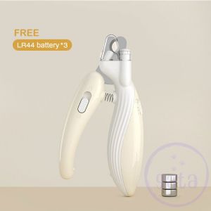 GATA LED Cat Nail Cutter Clipper Whale Shaped Light Bloodline Safety Grooming Pet Cleaning Tool Pemotong Kuku Kucing 指甲剪
