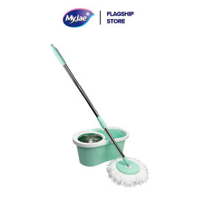 MyJae Single Bucket Spin Mop Lantai Moden Mop Save Place