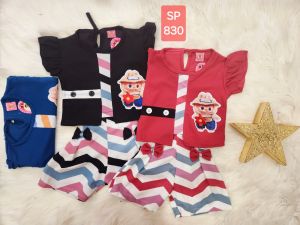 Setelan Labubu Anak Bayi Perempuan Usia 6 sampai 12 Bulan | Set Baby