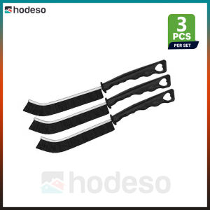 Hodeso Gap Cleaning Brush 10pcs. Curved Crevice Cleaner Hard Bristle Brush for Tile Grout Sink Window Track