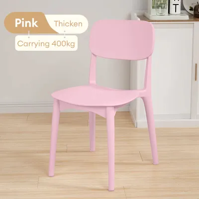 IAKE BIG SIZE Nordic Candy Chair Plastic Chair Cafe Chair Dining Chair Study Chair Kerusi Cafe Kerusi Makan Dining Chair Plastic Stool Creative Chair 餐椅