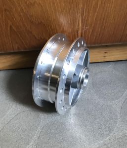 ĐÙM VÀ MÁ ĐÙM MẠ CROM CHO HONDA DREAM WAVE RÁP LÊN ZIN CẦN CĂM 157(120) VÀ NIỀNG 17(14) INCH