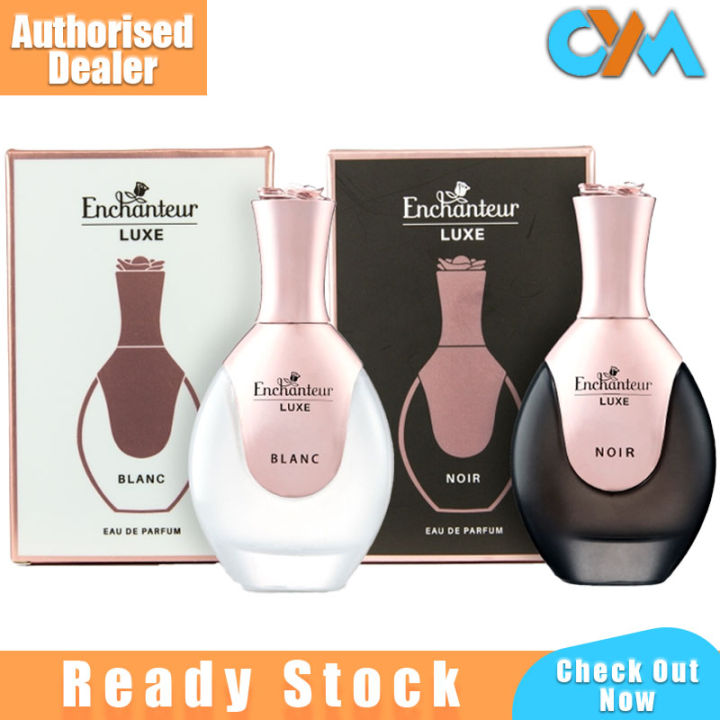 Enchanteur Eau De Luxr Dazzling Blanc Sensual Noir 50ml Minyak