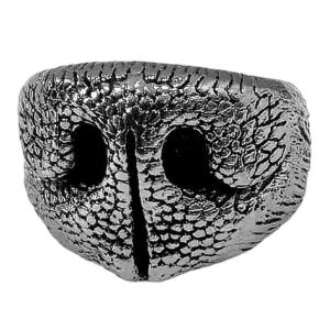 Funny Dog Nose Adjustable Ring Novelty For Pet Lovers Comfort Fit Finger Accessories Gift for Women