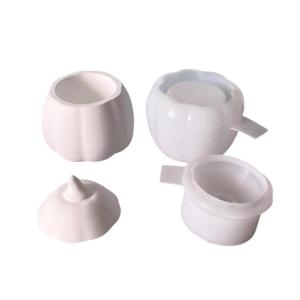 Kẹo Halloween lưu trữ Hộp khuôn silicon bộ của 2 với specters bí ngô hình dạng cho Baking thủ công mỹ nghệ và phụ kiện nhà bếp