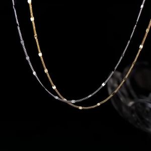 New 925 Sterling Silver Simple Chain Anklet Personalized Charm Anklet Birthday Gift for Women Exquisite Jewelry