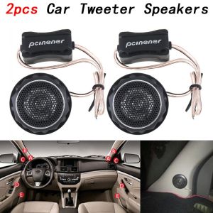 2pcs 150W Durable Universal High Efficiency Mini Dome Car Tweeter Speakers for Car Audio System