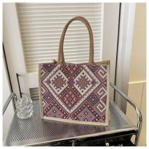 Aldawaar ( Batik Canvas Women Travel Office Outer Sling Shoulder Bag Handbag Tote ) 2Y3