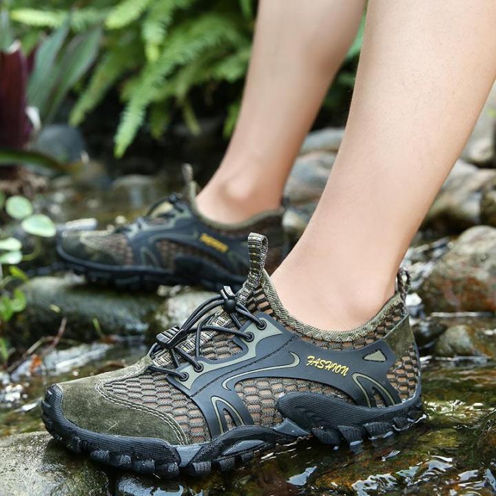 Outdoor Hiking Shoes Men Hiking Shoes For Men Sandals Men Leather ...