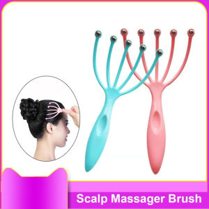 WOOLOVE Head Relax Massager Healing Neck Claw Massage Beads Fingers Scratcher Stimulation and Stress Relief