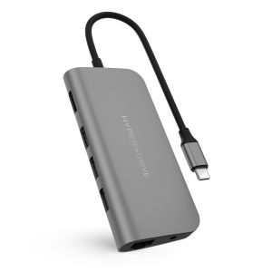 Cổng Chuyển HyperDrive Power 9-in-1 USB-C Dành Cho For iPhone Macbook Ultrabook USB-C Devices - HD30F