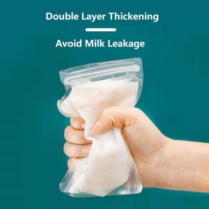 30pcs 250ml Baby Breast Milk Storage Bag Liquid Safe Food Storage Bags