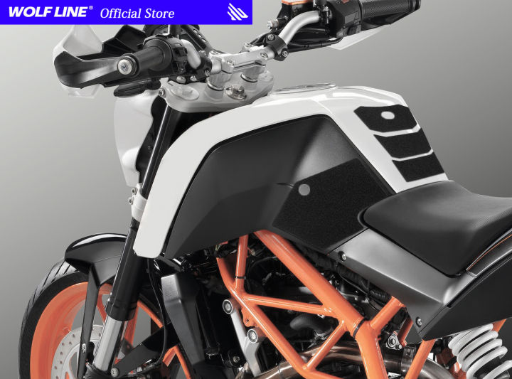 Ultrasupplier For KTM DUKE 125 200 390 2011 2012 2013 2014 2015 2016  Motorcycle Anti slip Fuel Tank Pads Gas Knee Grip Traction Sticker  Protector