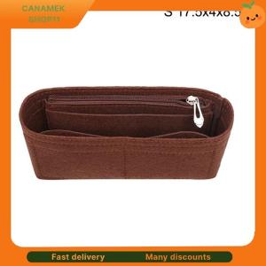 ❣️❣️❣️ Felt Fabric Purse Organizer Insert for Women Tote Handbag Multi Pocket Bag Liner 8 Compartments Daily Office Storage