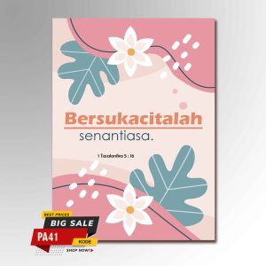 Hiasan Dinding Pajangan Dekorasi Firman Ayat Alkitab Khatolik Kristen 10