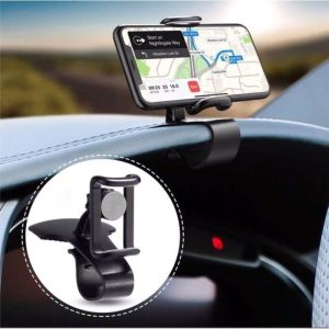 Promo CAR Holder HD22 Car Mount Jepit Dasbord Dudukan Penyangga HP Mobil holder-u 360 rotasi