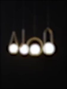 【wuxih】Lampu loket makan kreatif nordic chandelier malis hanging light Modern living room lampu hiasan
